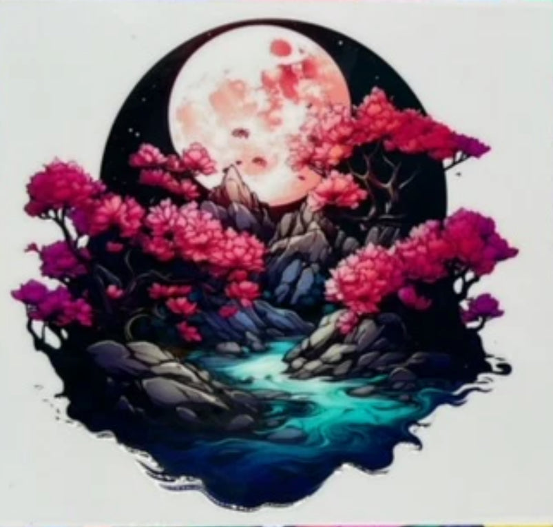 Moon floral valley