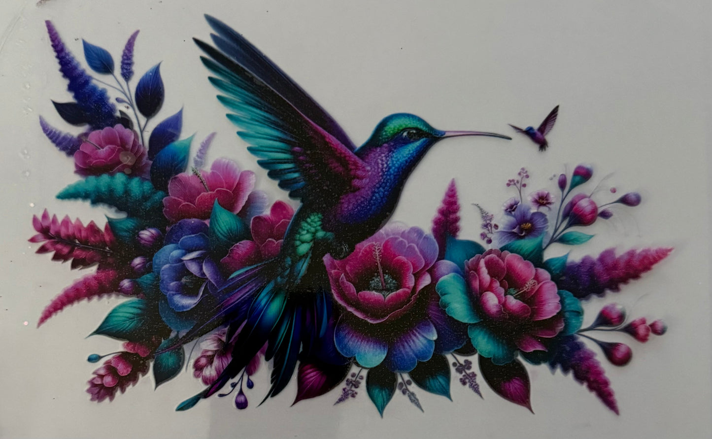 Floral hummingbird