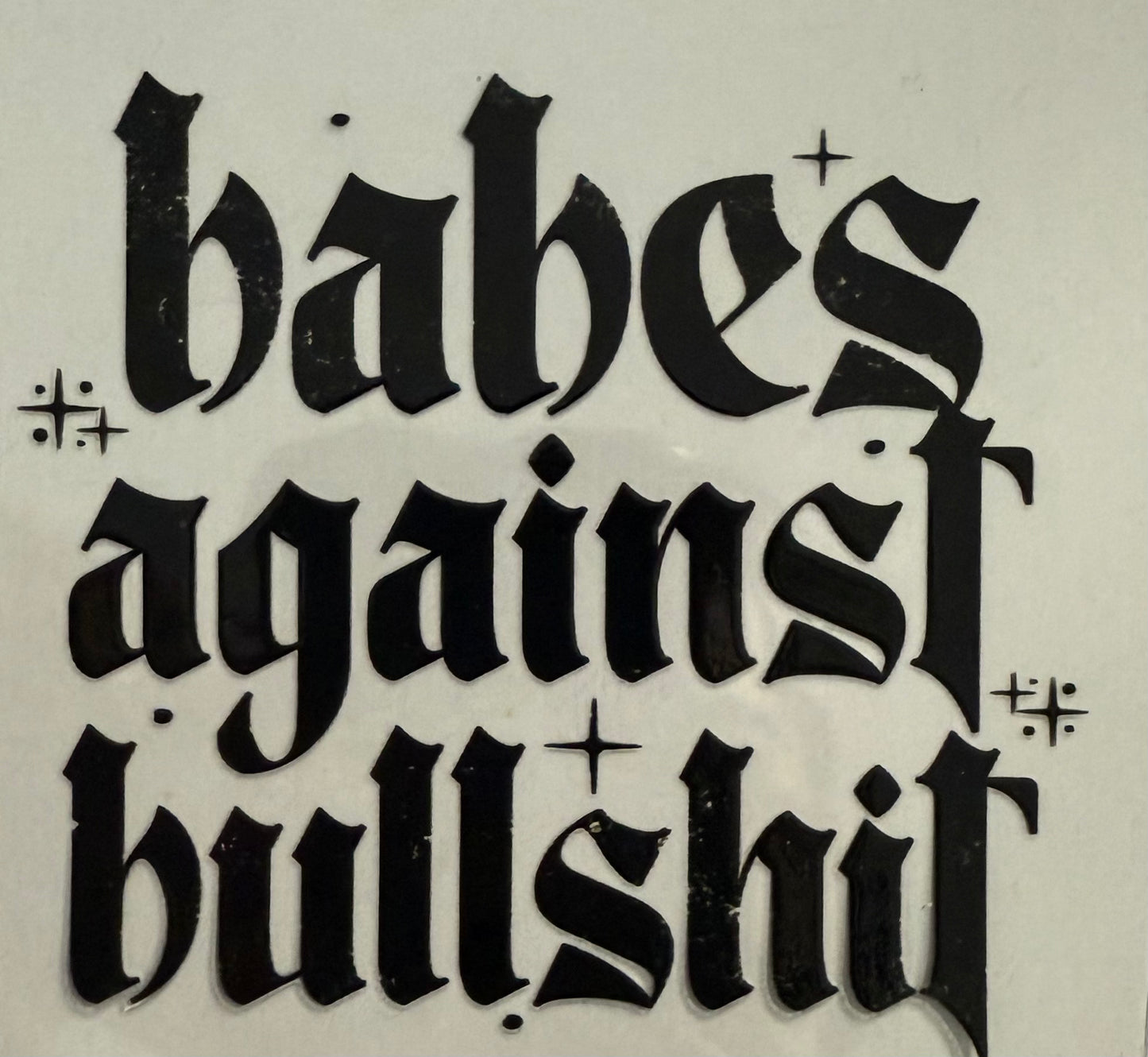 Babes against bullshit