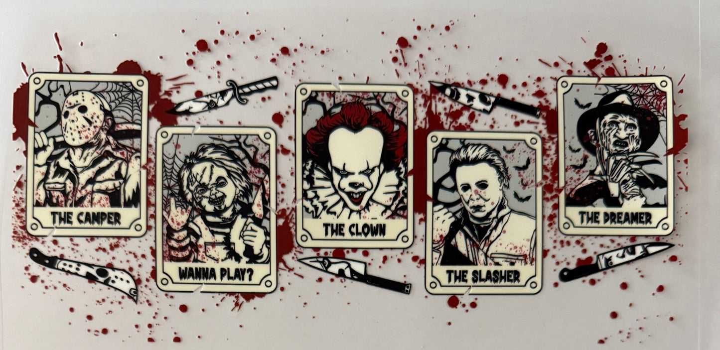 Spooky tarot cards