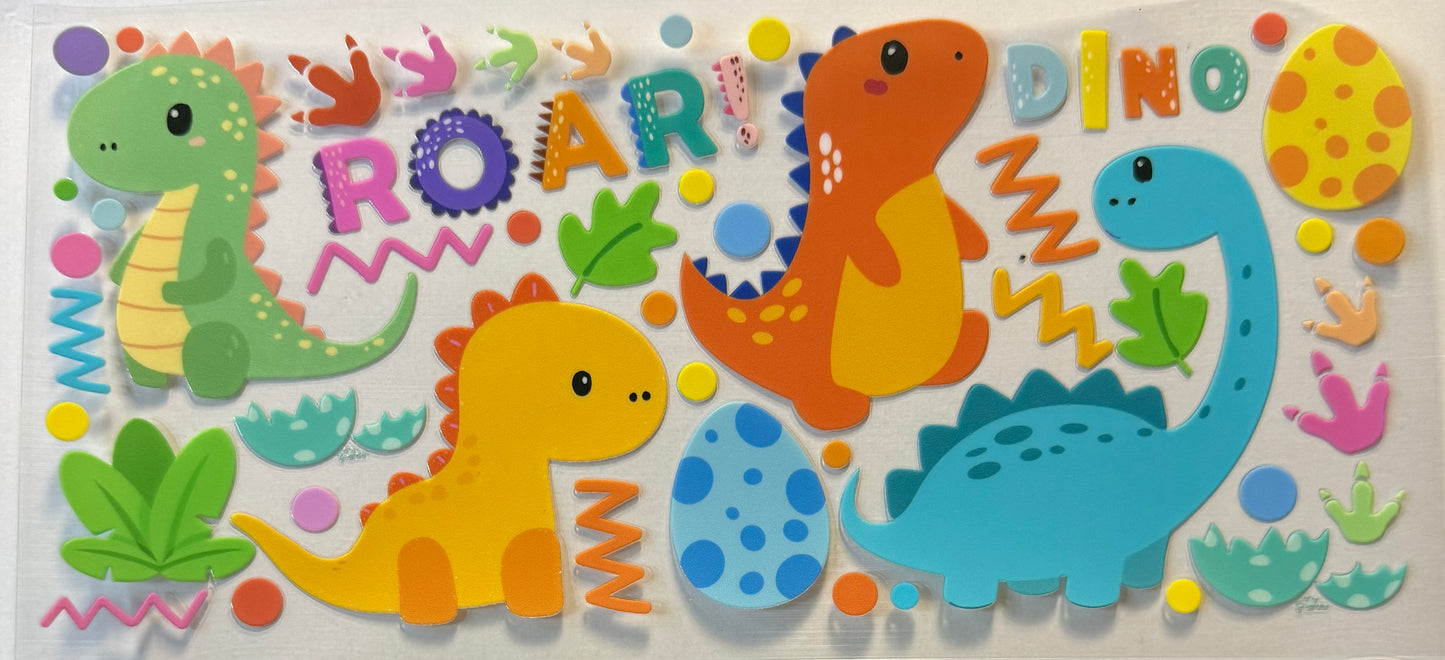 Colorful dinosaur