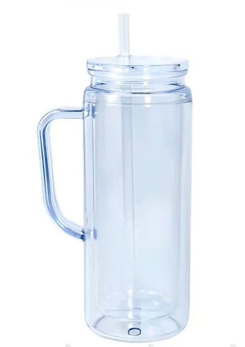 20oz acrylic w/ handle