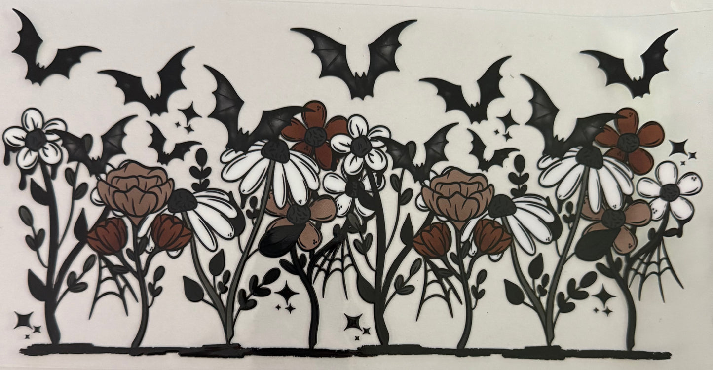 Wild flowers and bats