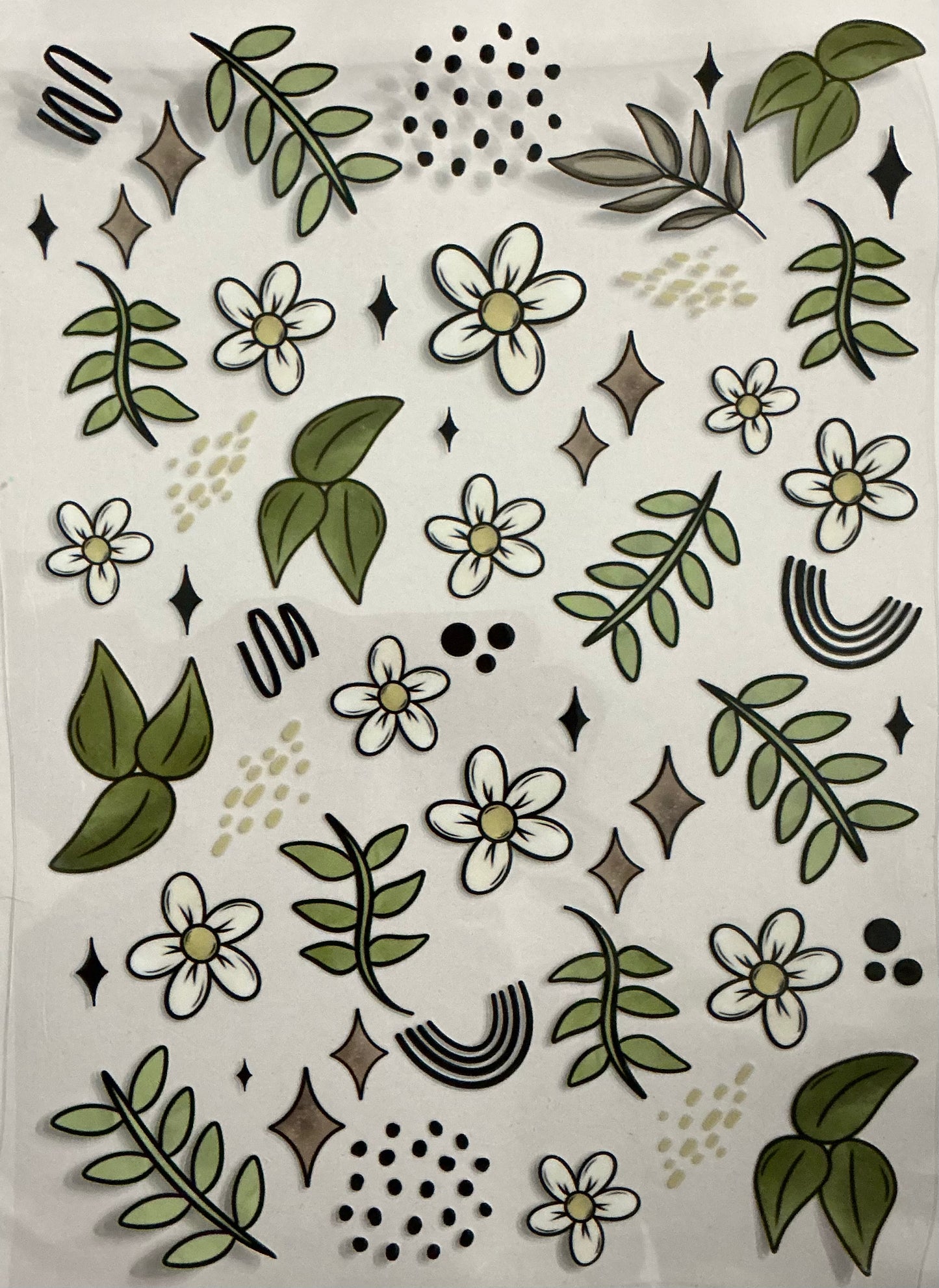 Greenery element sheet