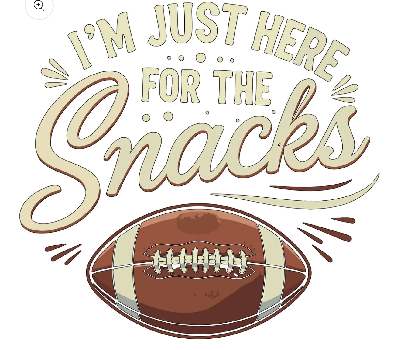 I’m just here for the snacks