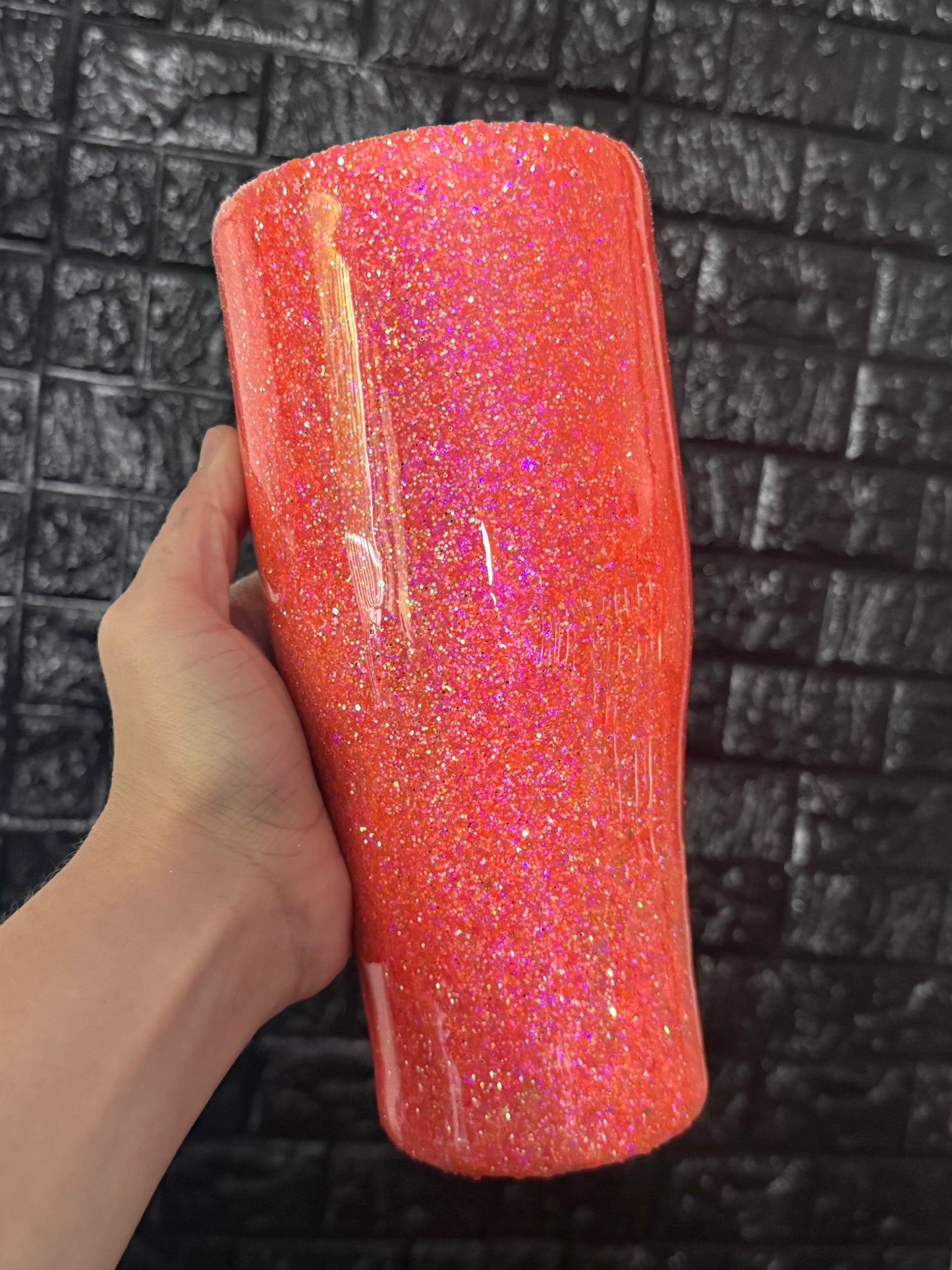 32oz coffee caddie w/ lid coral mix
