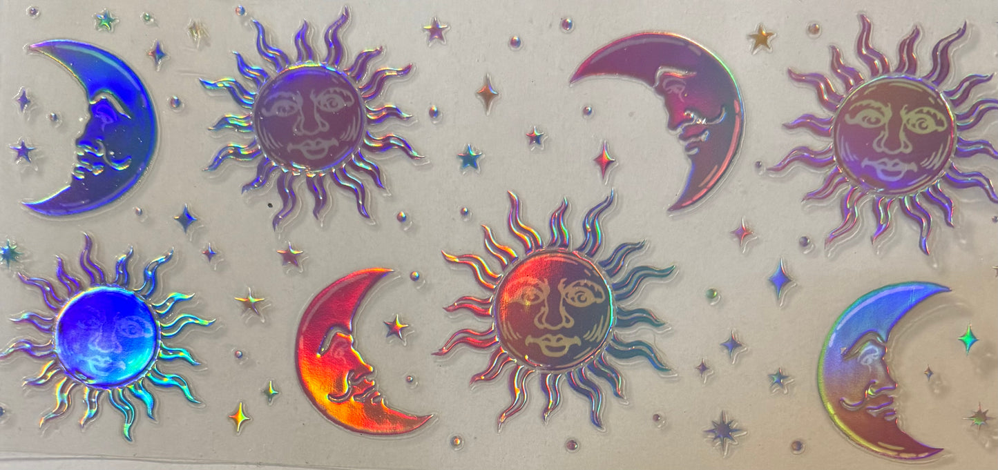 Holographic sun and moon