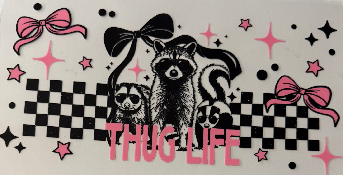Thug life racoons