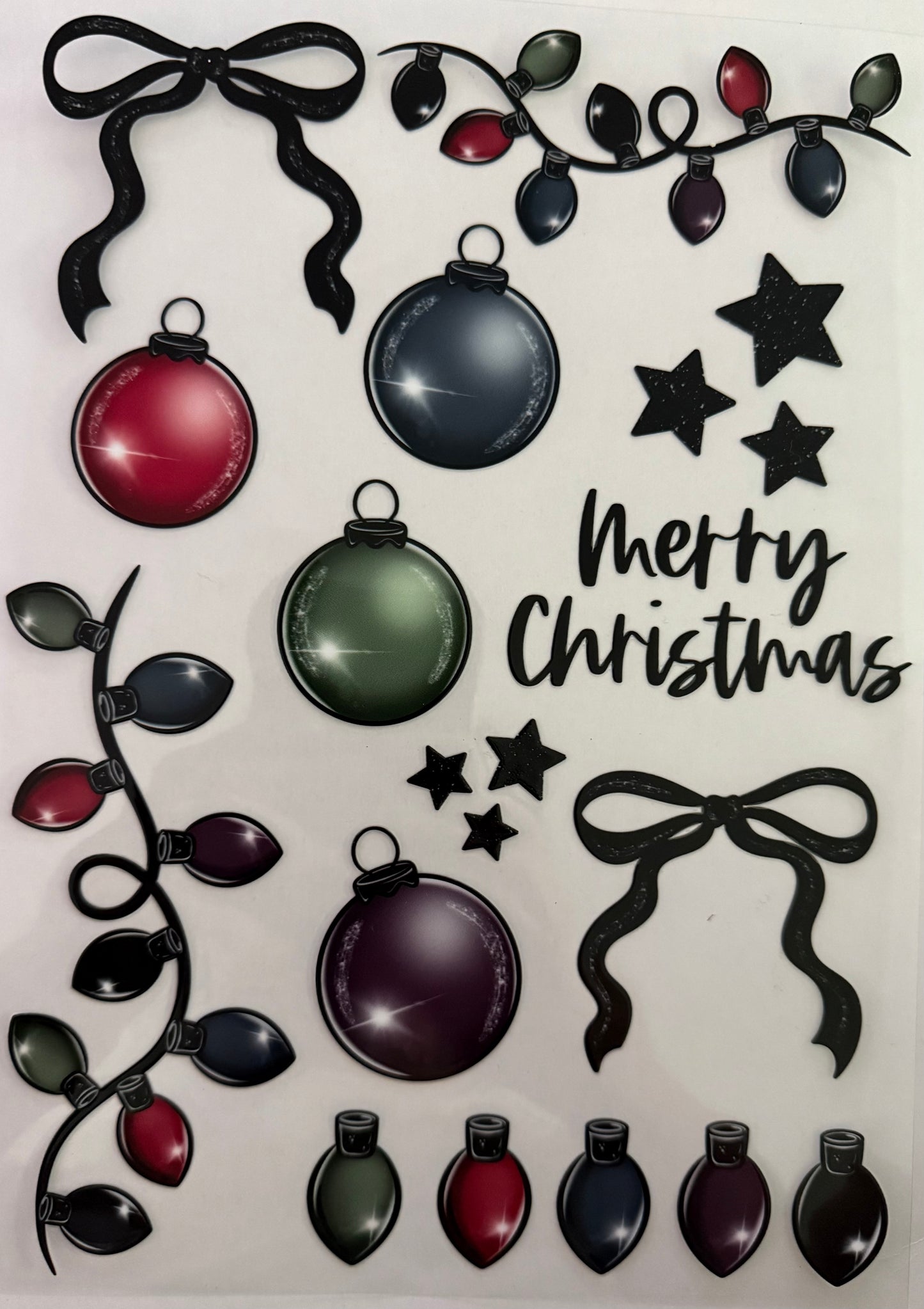 Merry Christmas element sheet