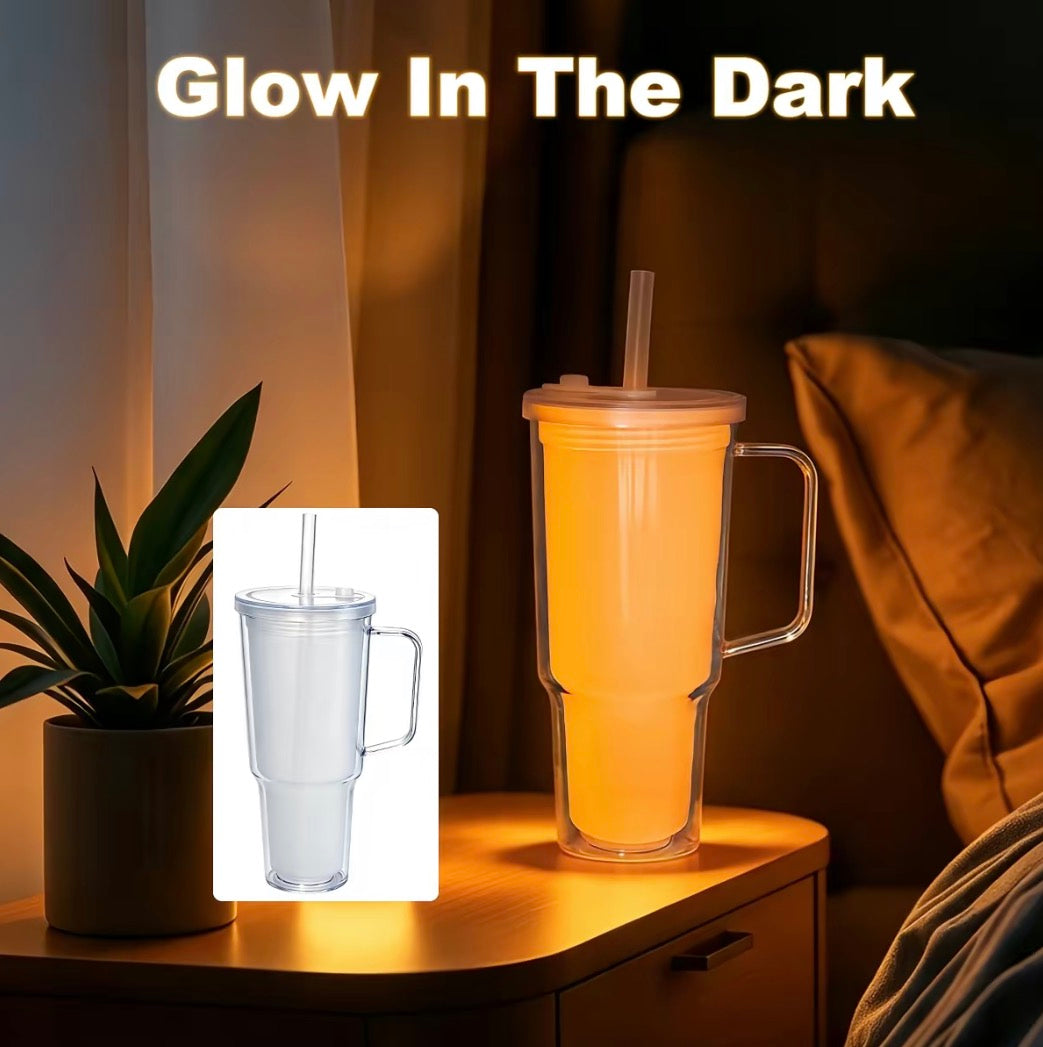 30oz glow in the dark w/ leak proof lid