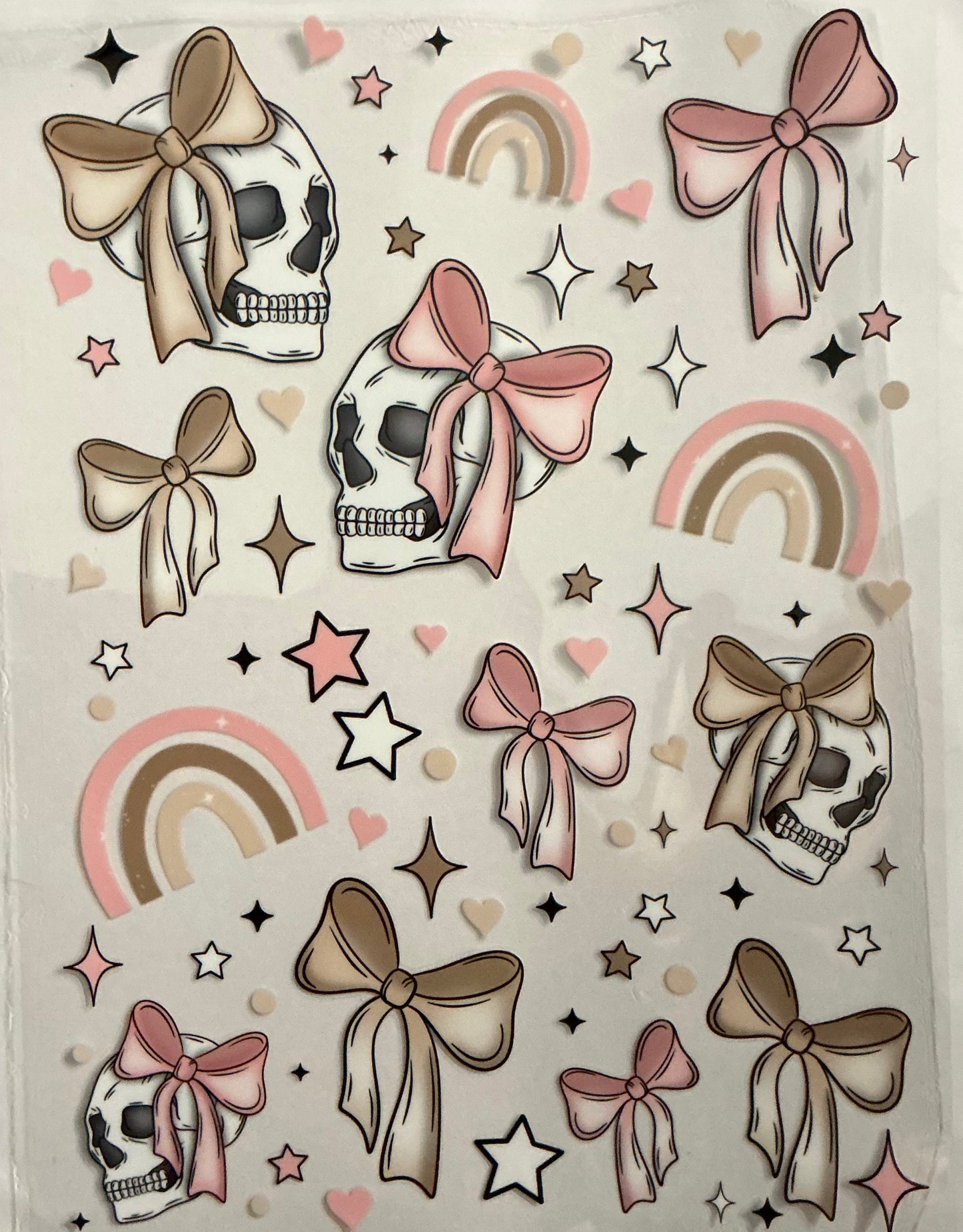 Girly skulls element sheet