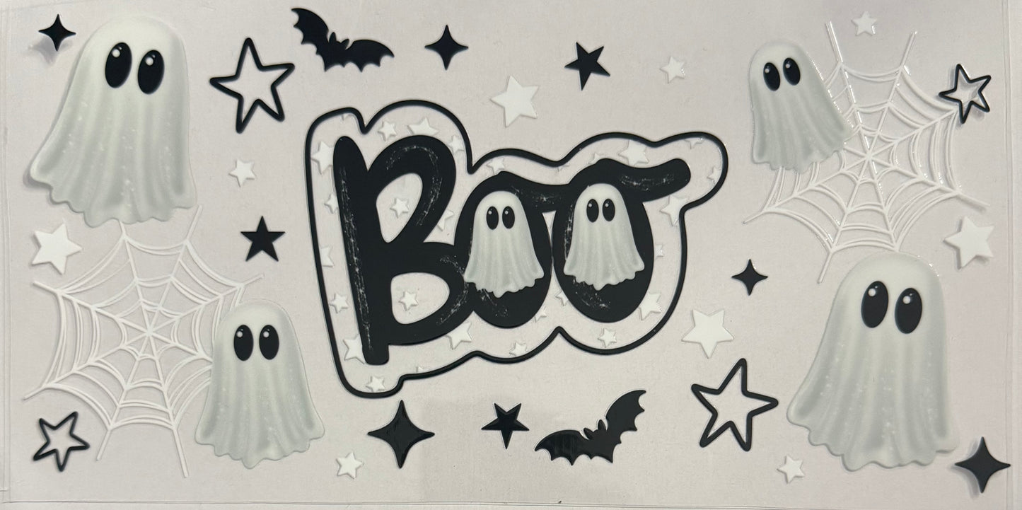 Boo bubble letter