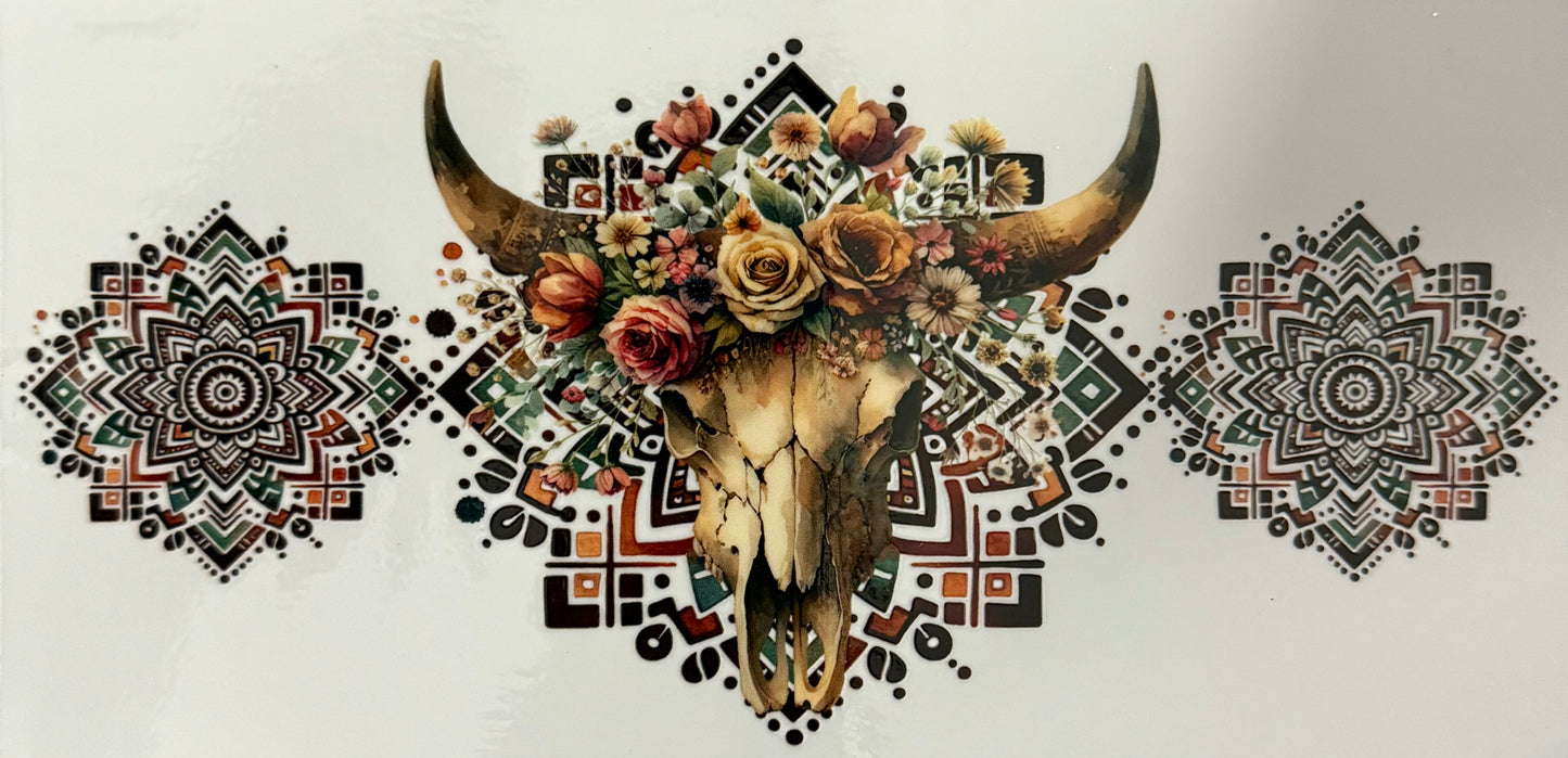 Cow skull