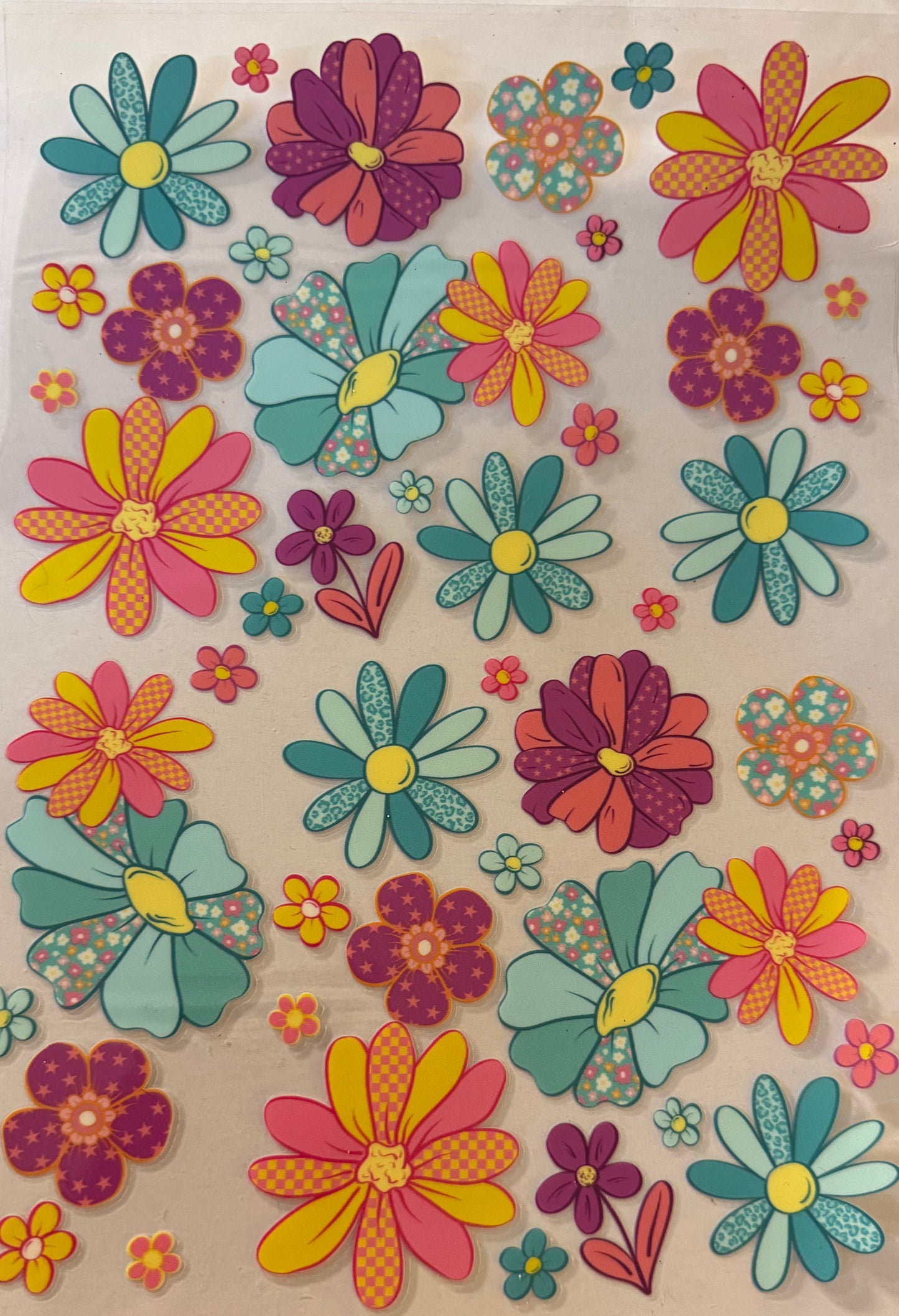 Neon flowers (24oz/40oz)