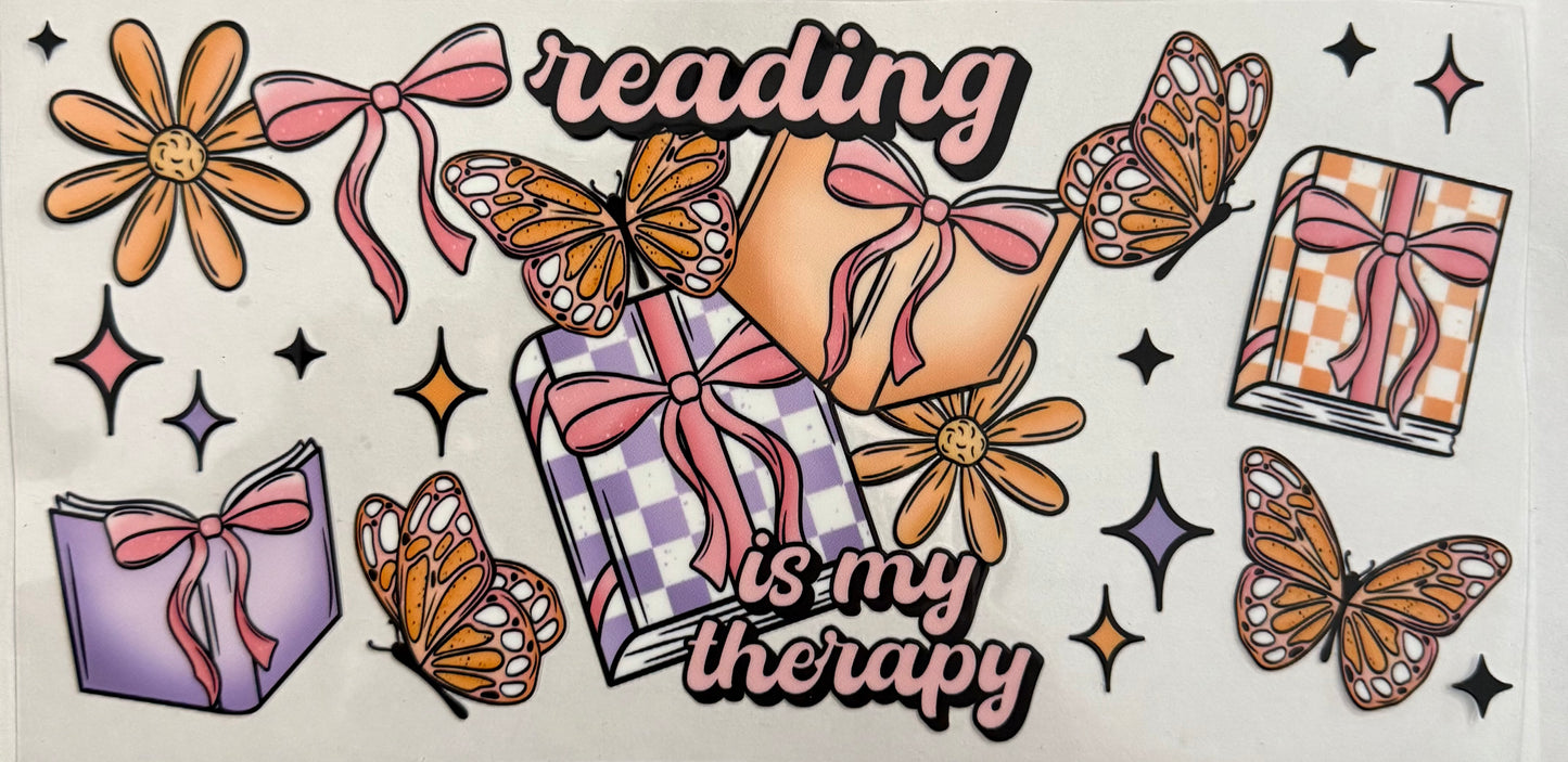 Reading is my therapy