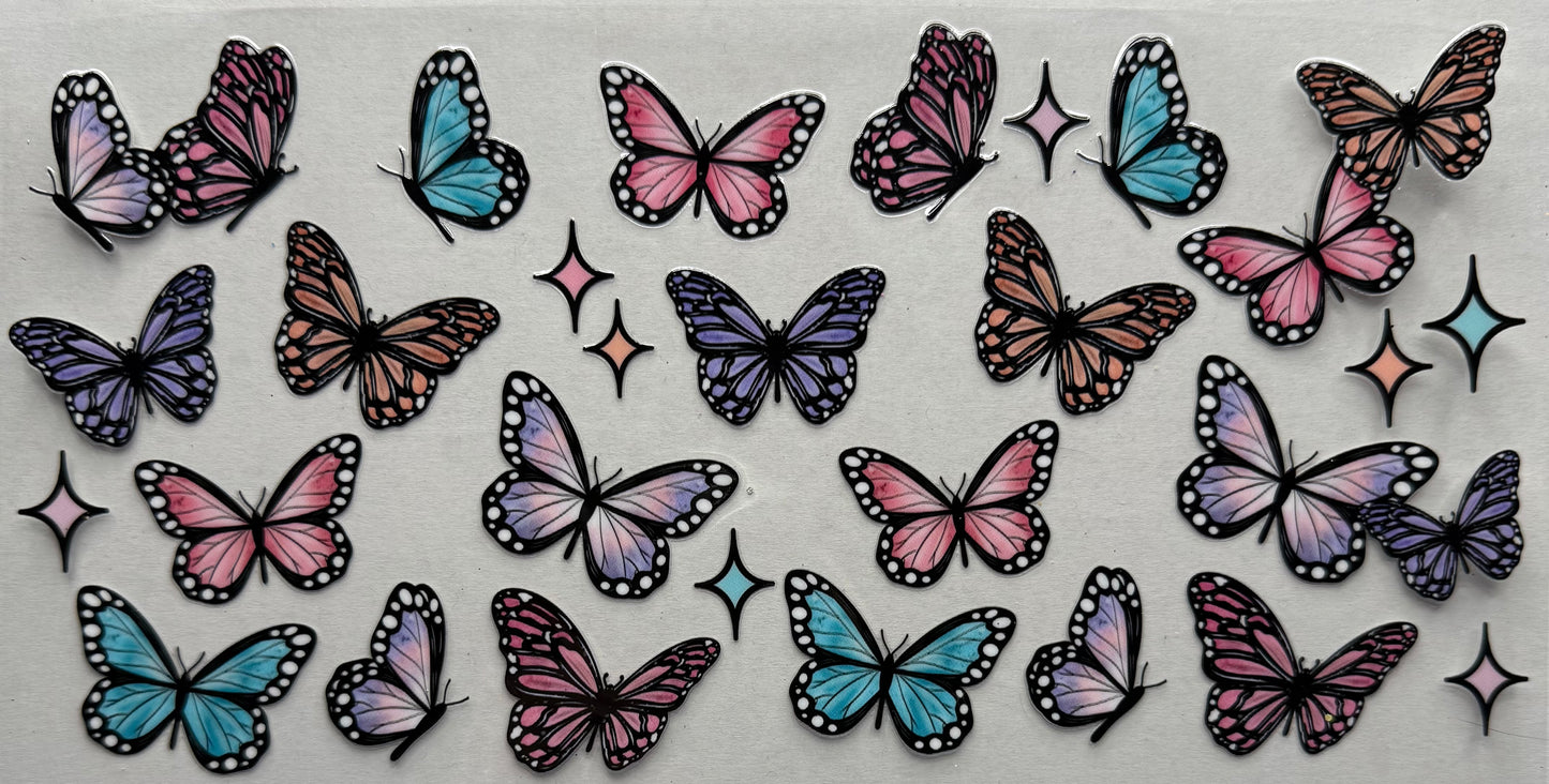 Colorful butterflies
