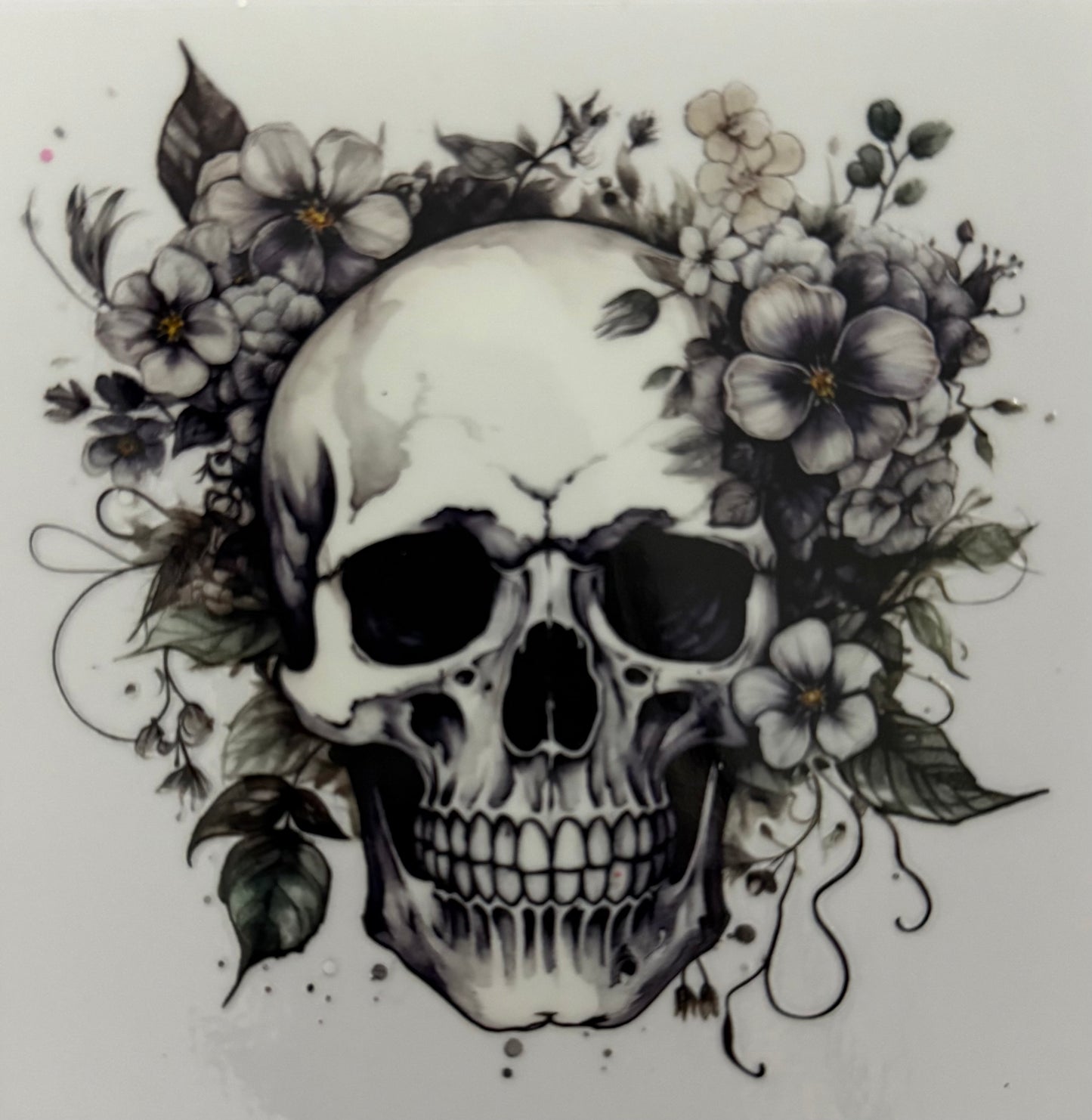 Flower skull