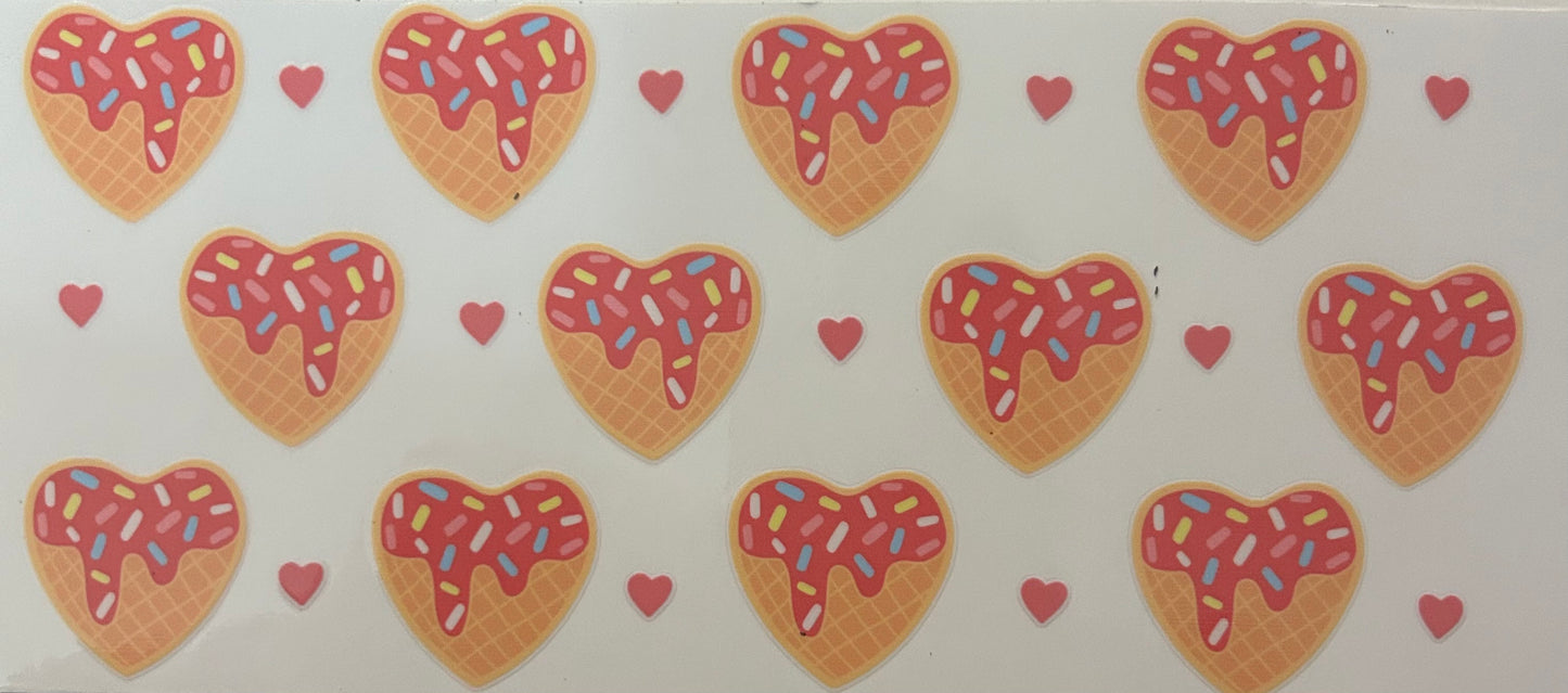 Icecream hearts
