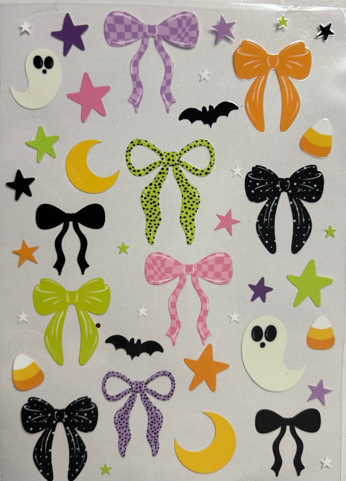 Neon Halloween element sheet