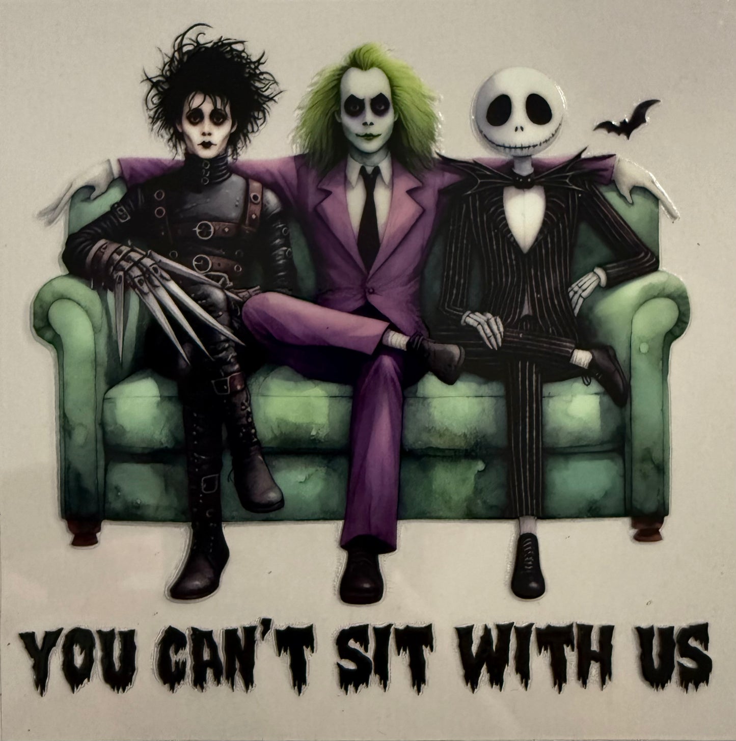 You can’t sit with us