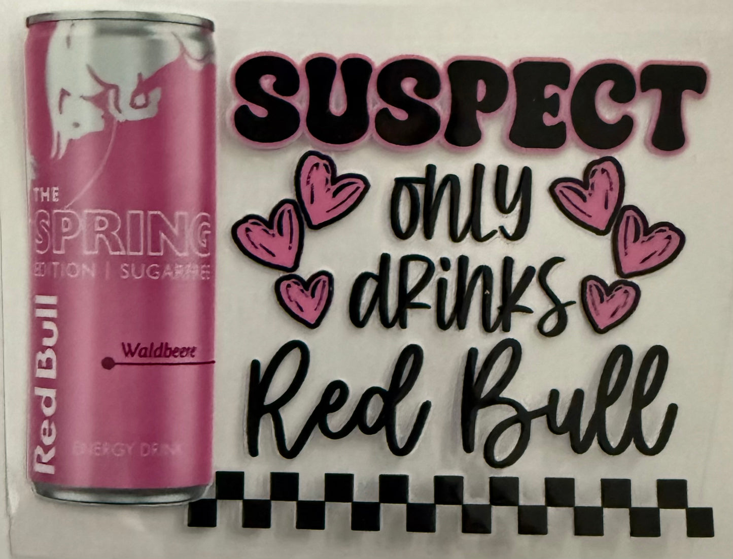 Suspect only drinks redbull