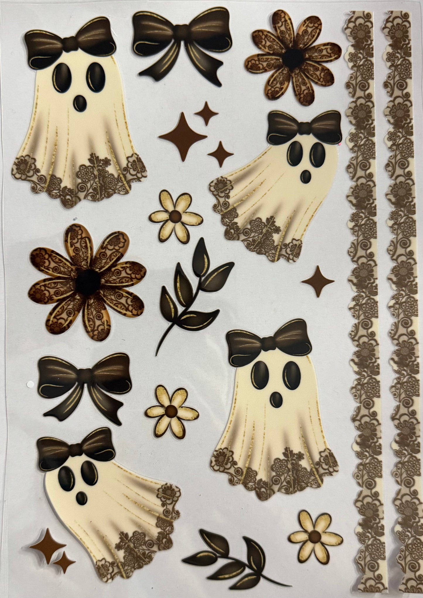 Lace ghost element sheet