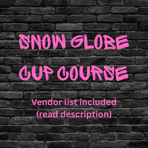 Snow Globe Cup Course
