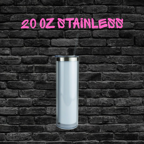 20oz stainless snow globe