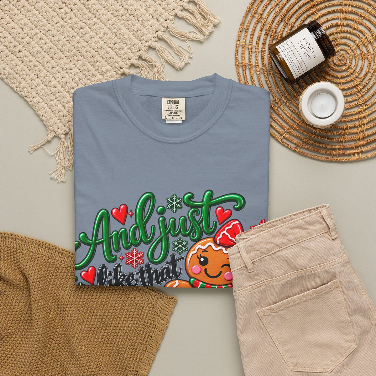 Gingerbread Snapped T-Shirt — Funny Christmas Holiday Tee
