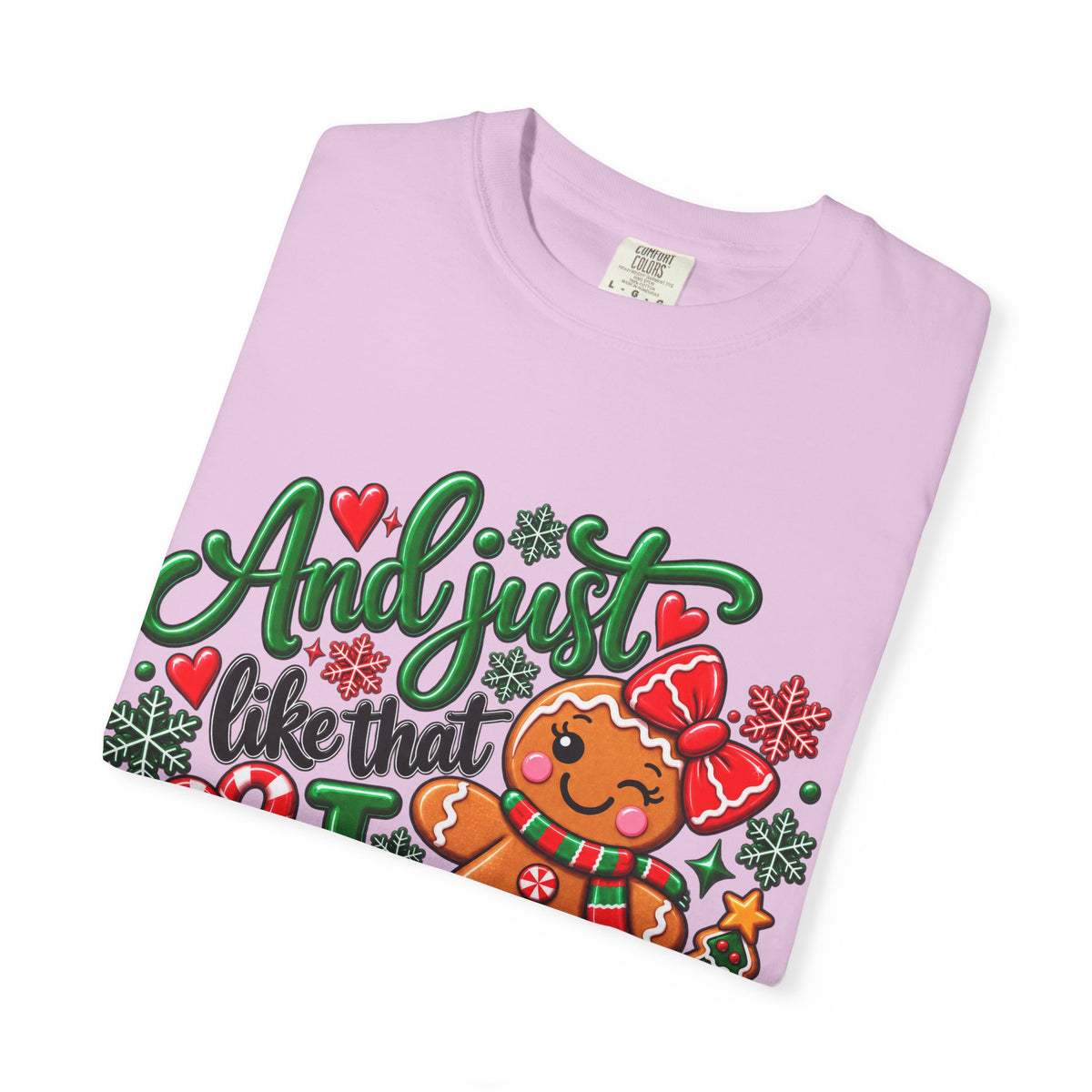 Gingerbread Snapped T-Shirt — Funny Christmas Holiday Tee
