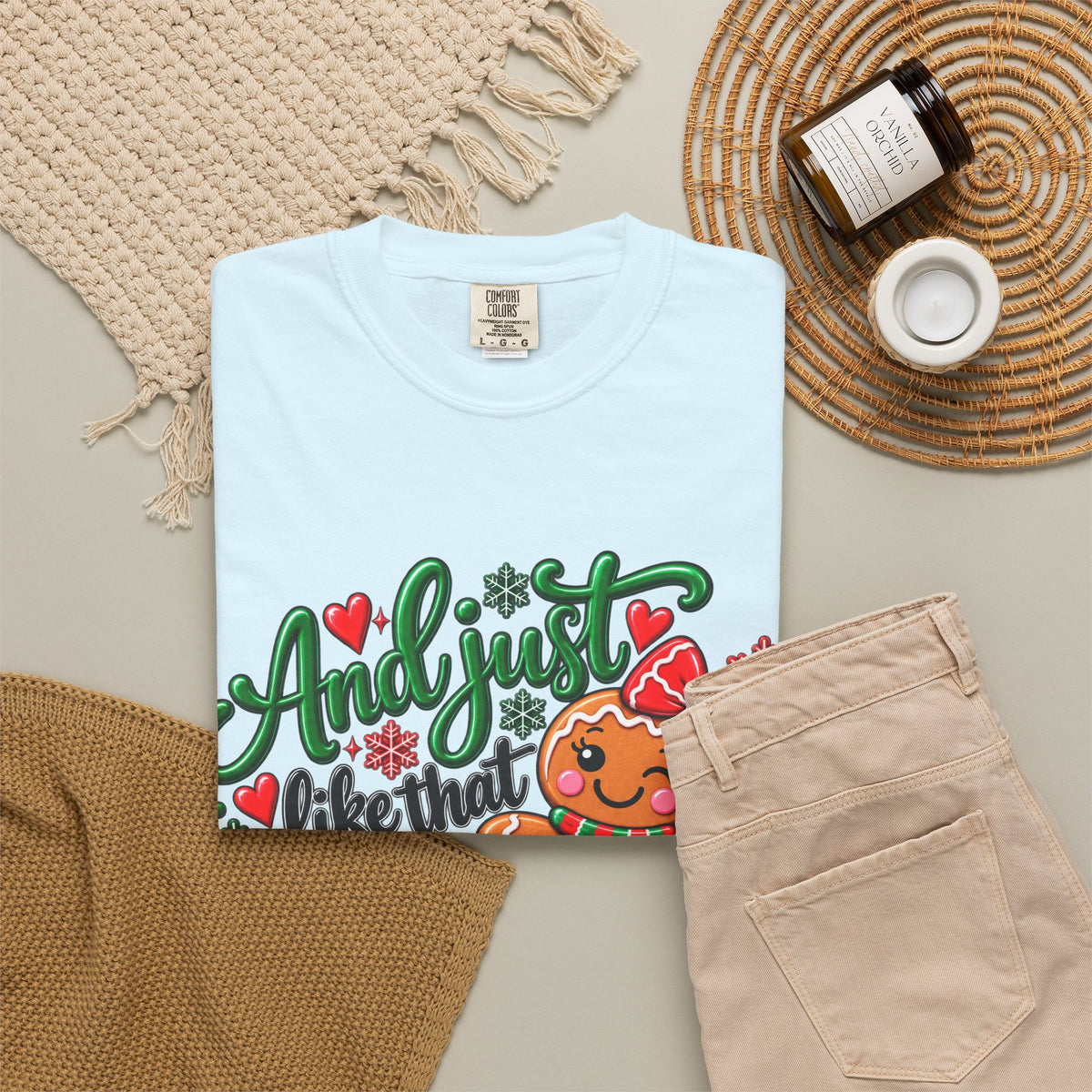 Gingerbread Snapped T-Shirt — Funny Christmas Holiday Tee