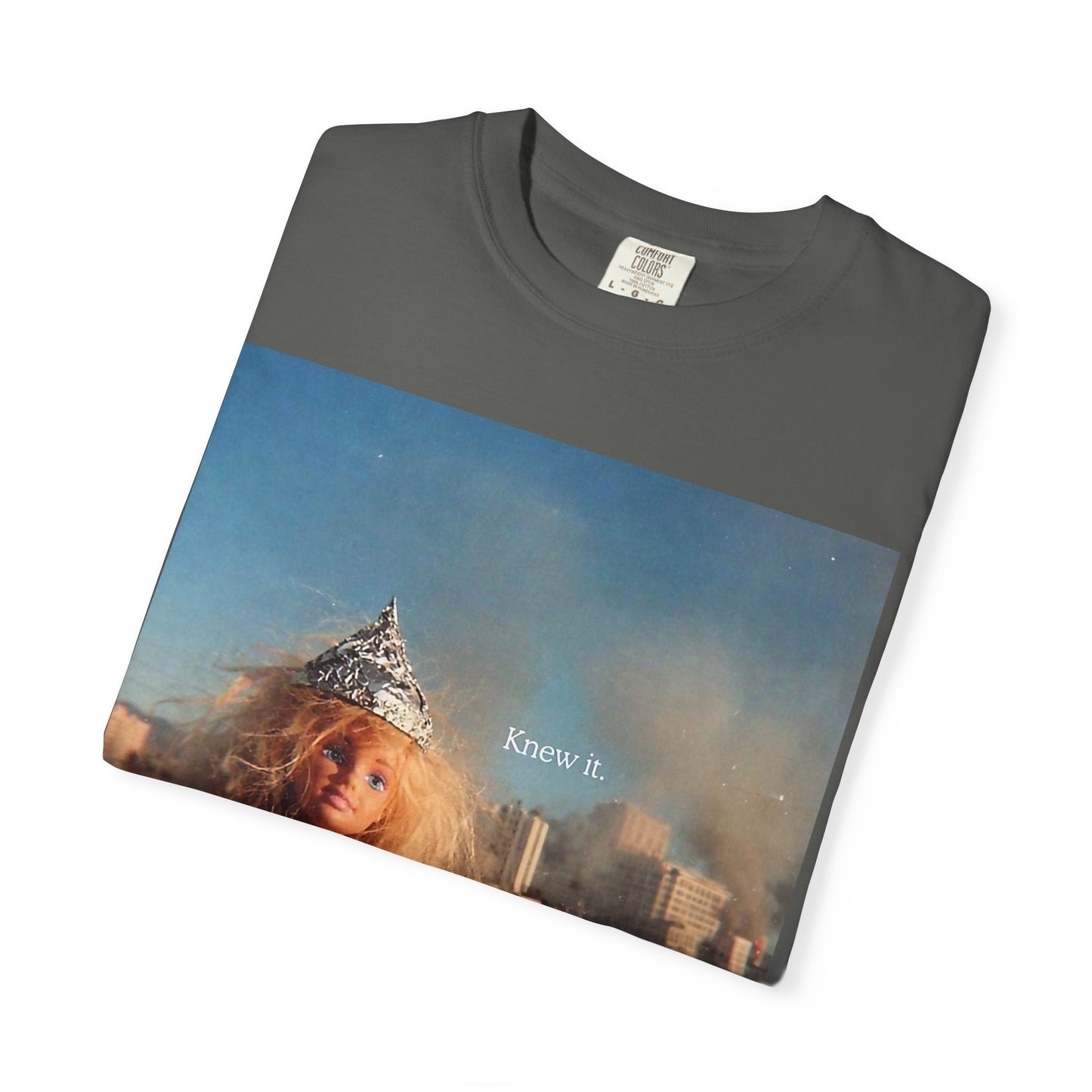 T-Shirt — Retro Barbie City Photo Tee with "Know 6" Text