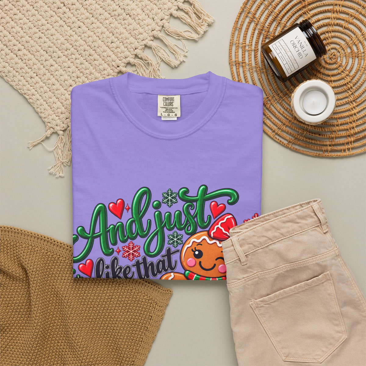 Gingerbread Snapped T-Shirt — Funny Christmas Holiday Tee