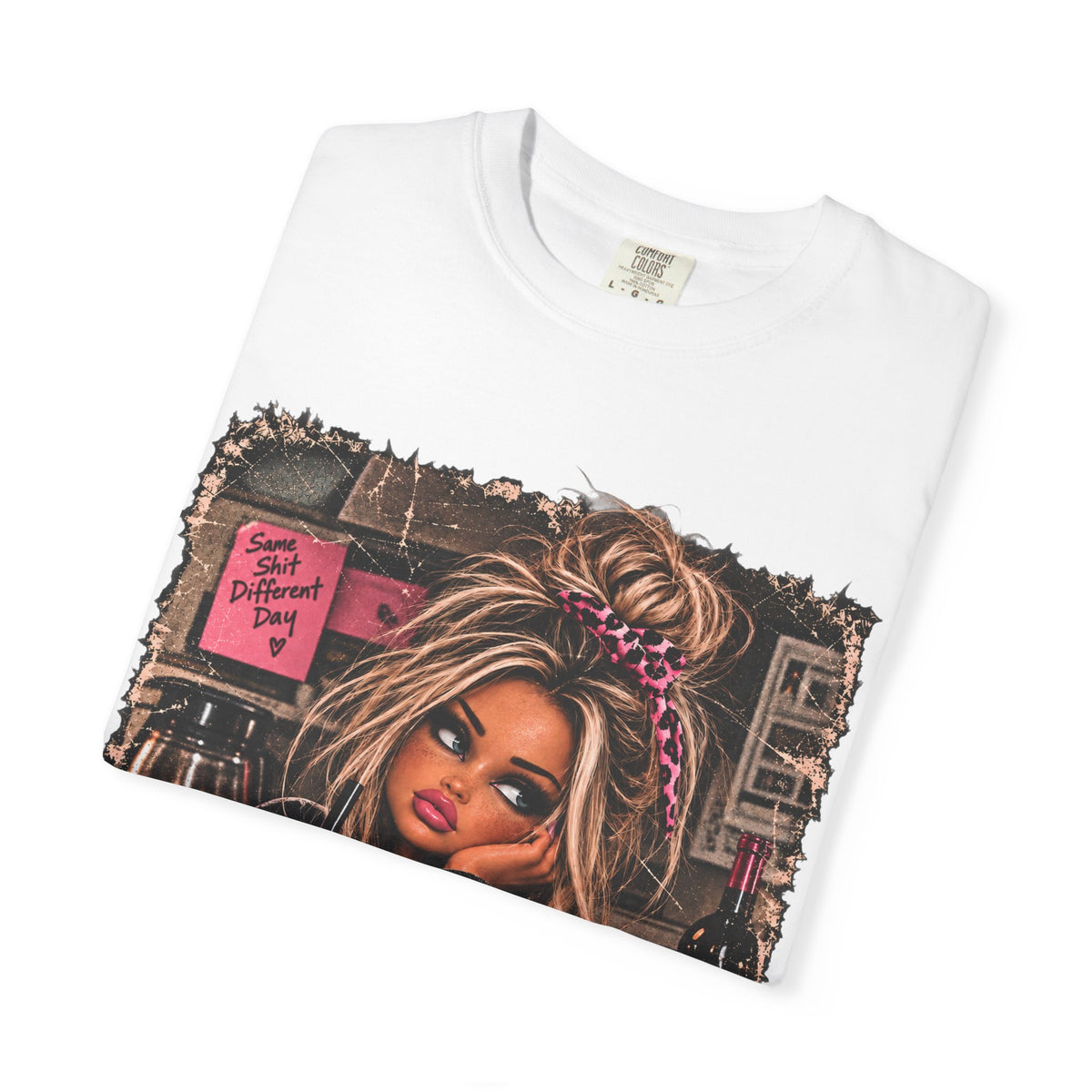 I Could Be Nicer Tee – Moody Girl Coffee Graphic T-Shirt
