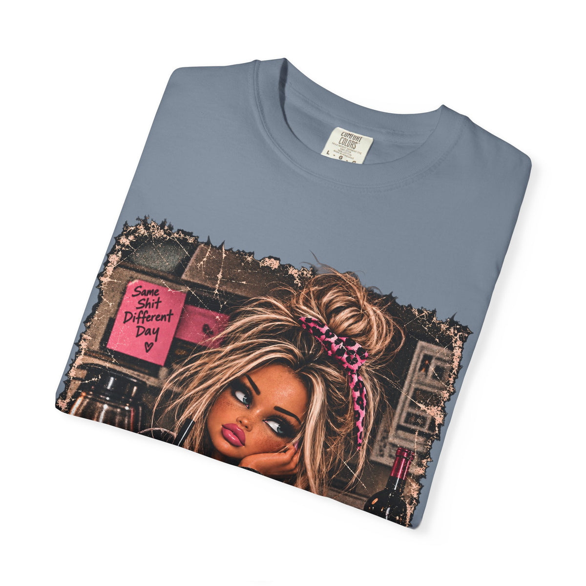 I Could Be Nicer Tee – Moody Girl Coffee Graphic T-Shirt