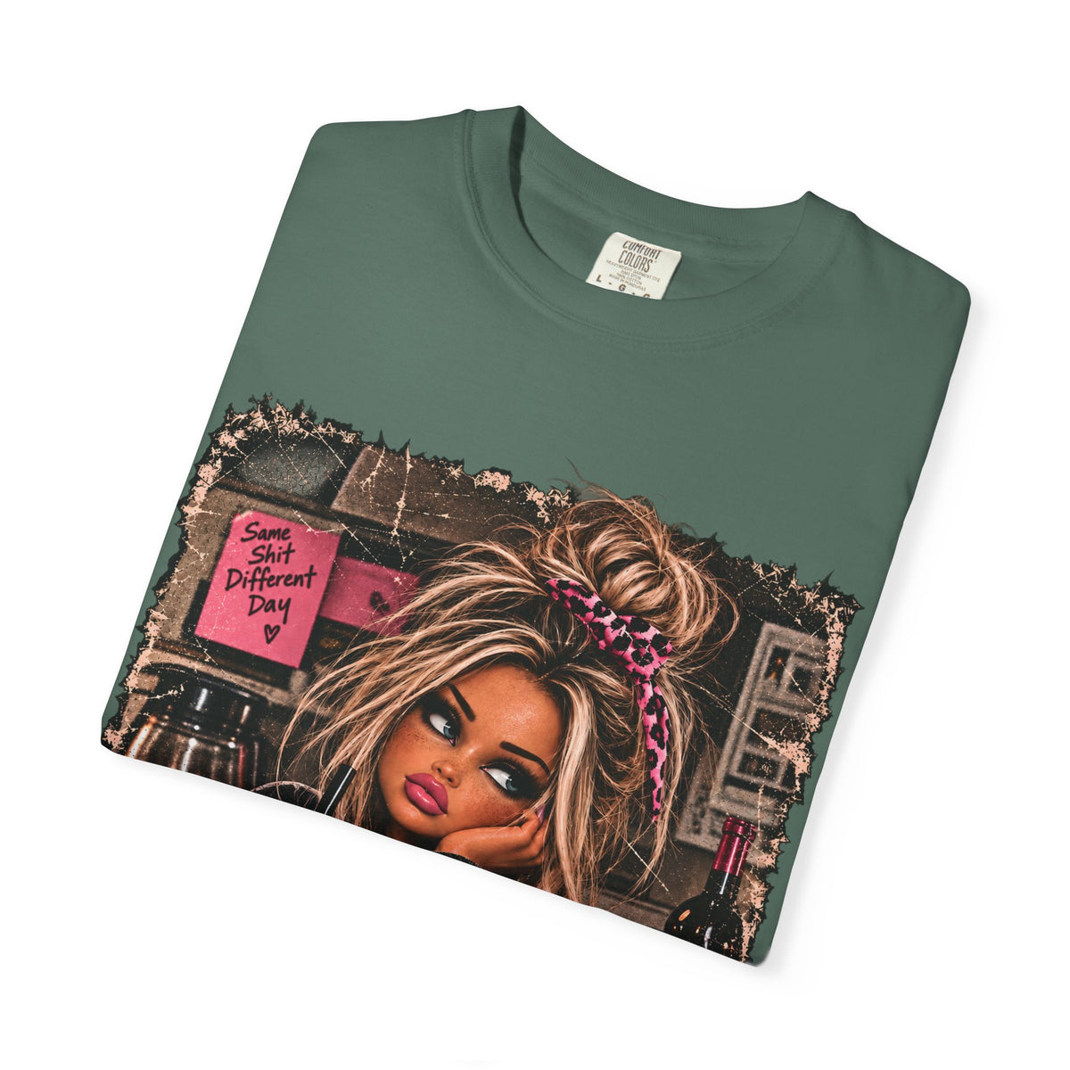 I Could Be Nicer Tee – Moody Girl Coffee Graphic T-Shirt