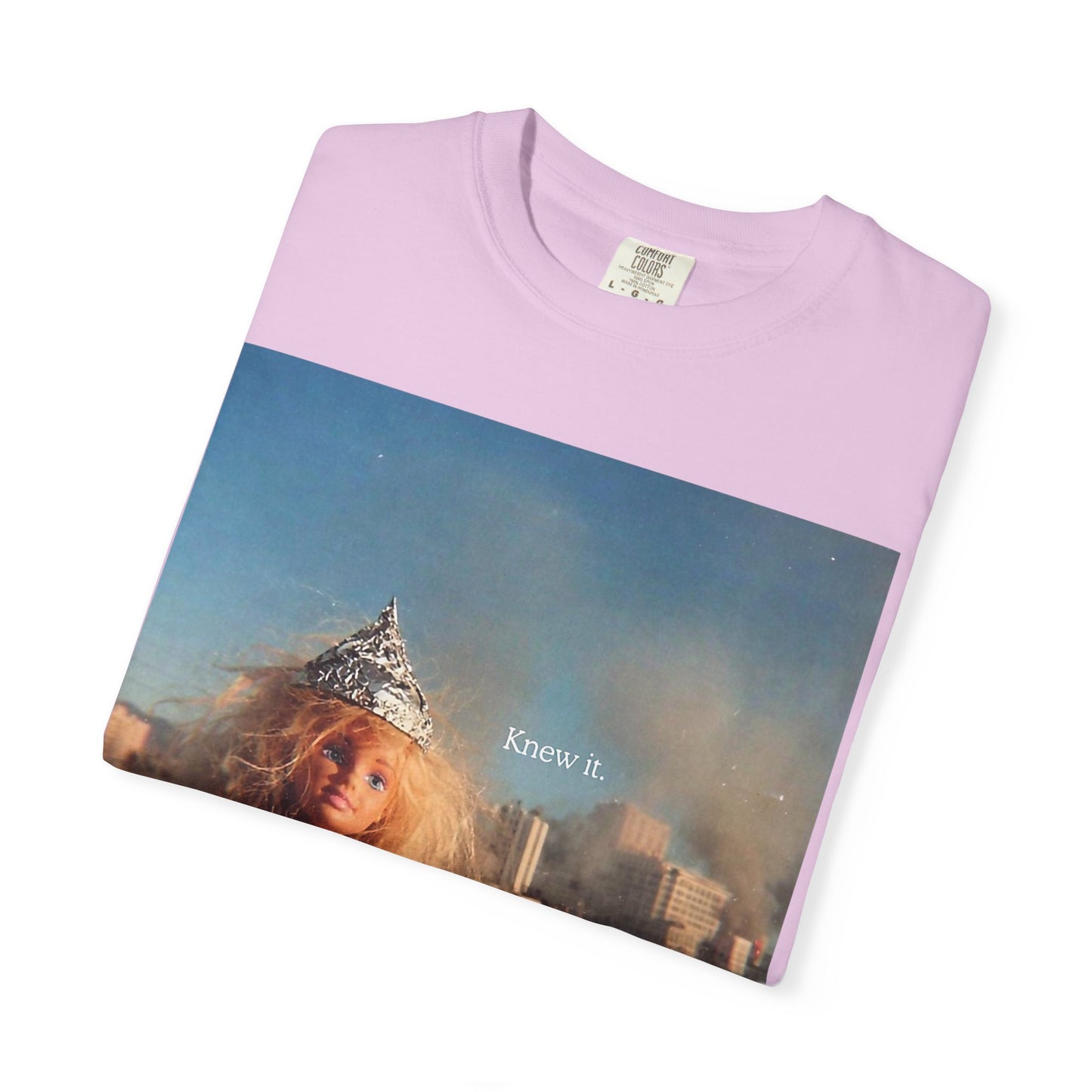 T-Shirt — Retro Barbie City Photo Tee with "Know 6" Text