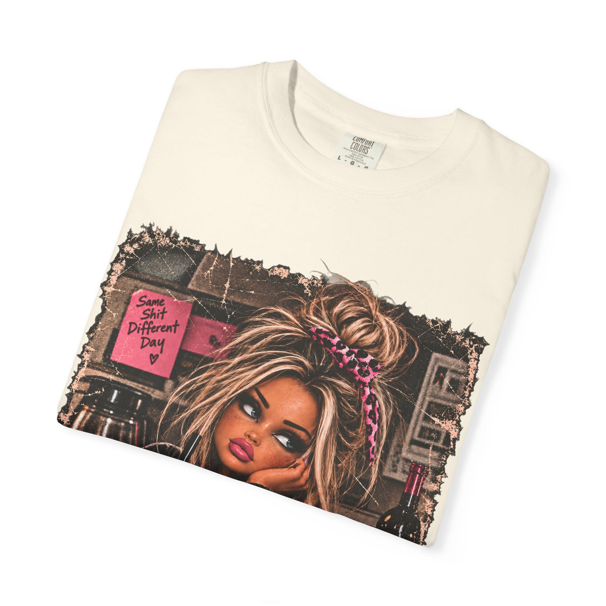 I Could Be Nicer Tee – Moody Girl Coffee Graphic T-Shirt