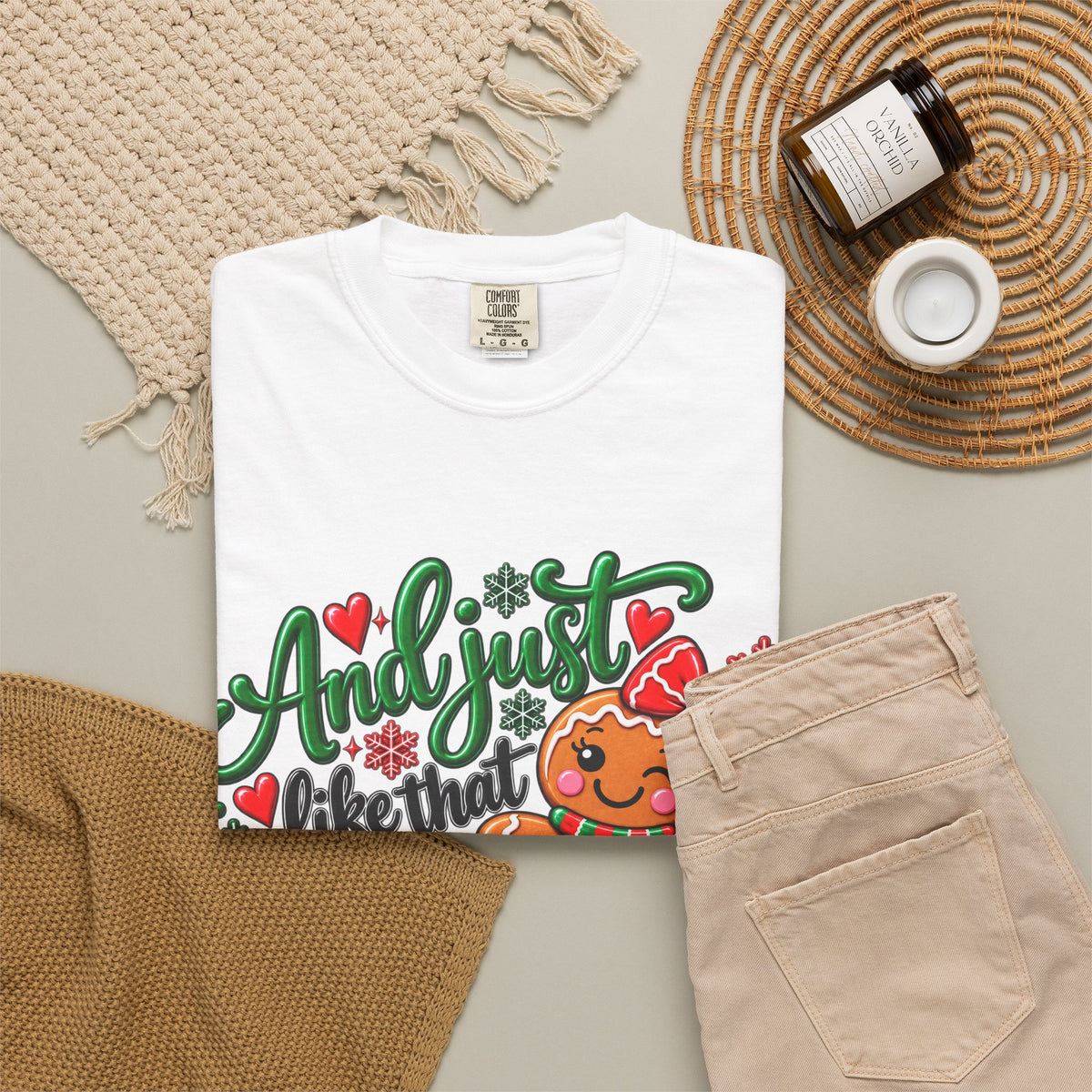 Gingerbread Snapped T-Shirt — Funny Christmas Holiday Tee