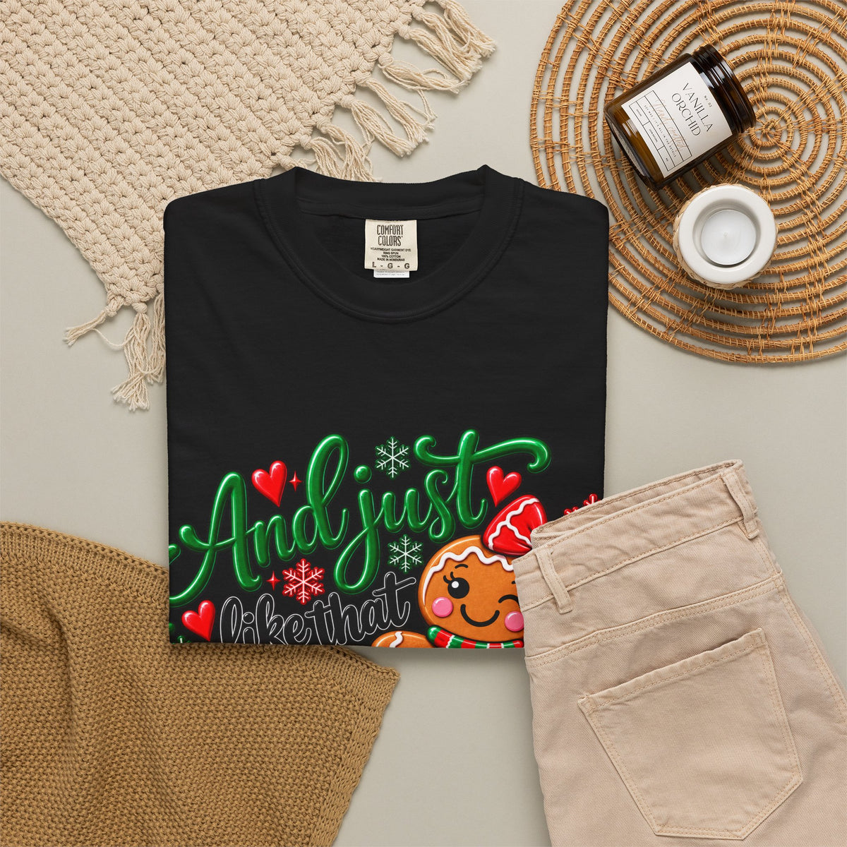 Gingerbread Snapped T-Shirt — Funny Christmas Holiday Tee