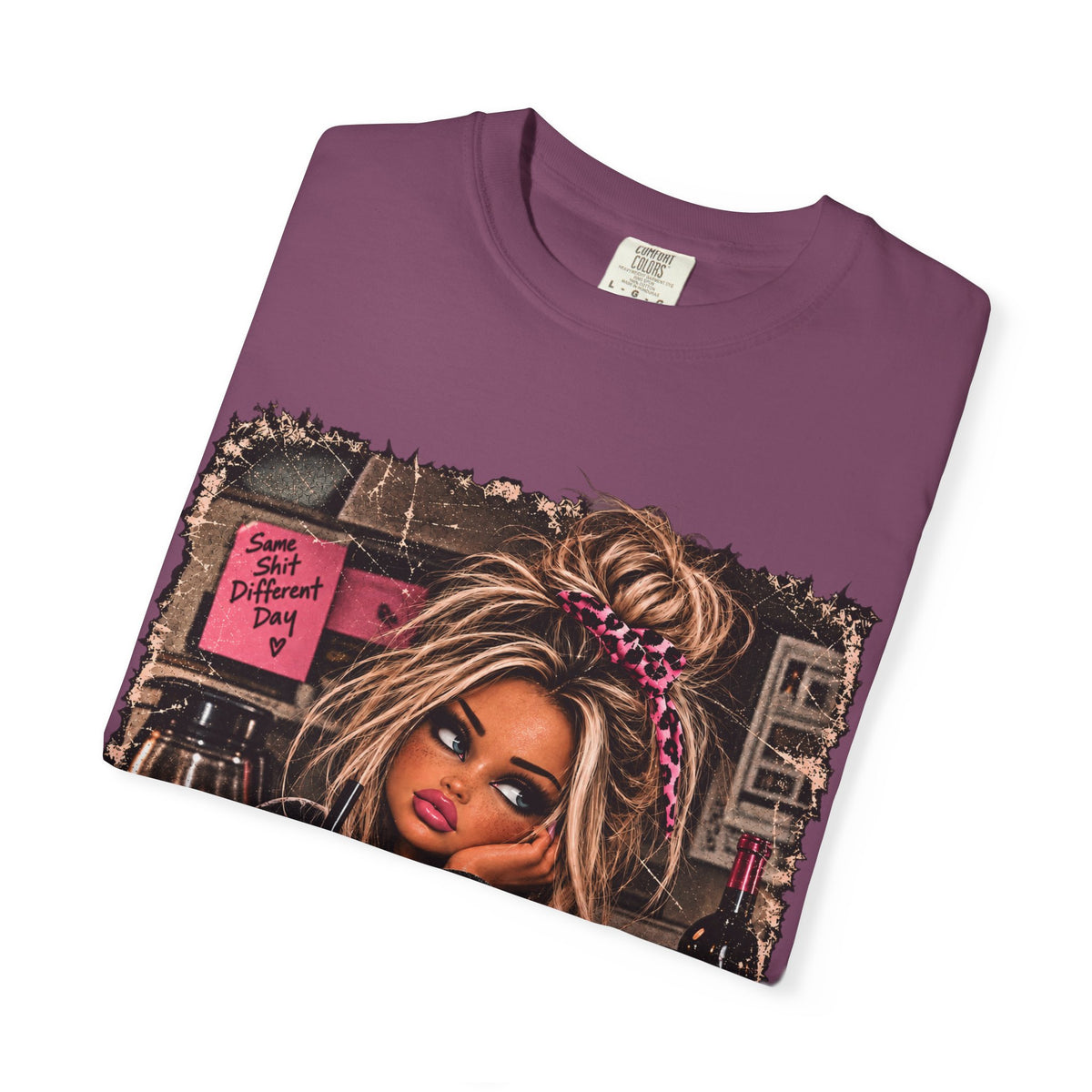 I Could Be Nicer Tee – Moody Girl Coffee Graphic T-Shirt