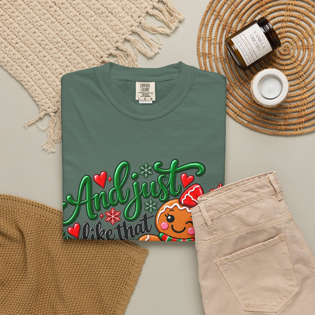 Gingerbread Snapped T-Shirt — Funny Christmas Holiday Tee