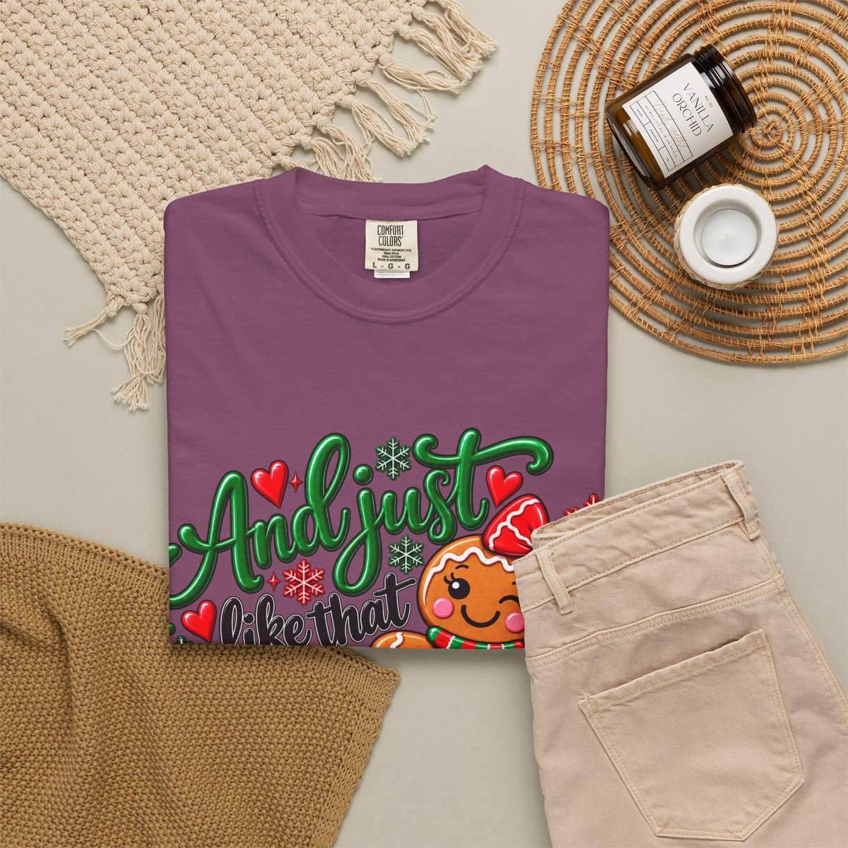 Gingerbread Snapped T-Shirt — Funny Christmas Holiday Tee