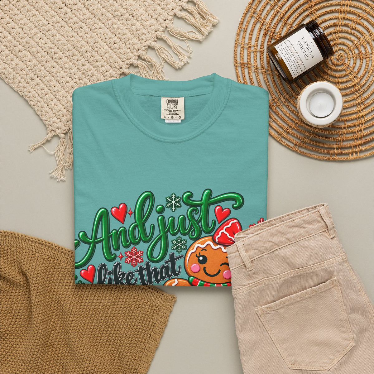 Gingerbread Snapped T-Shirt — Funny Christmas Holiday Tee