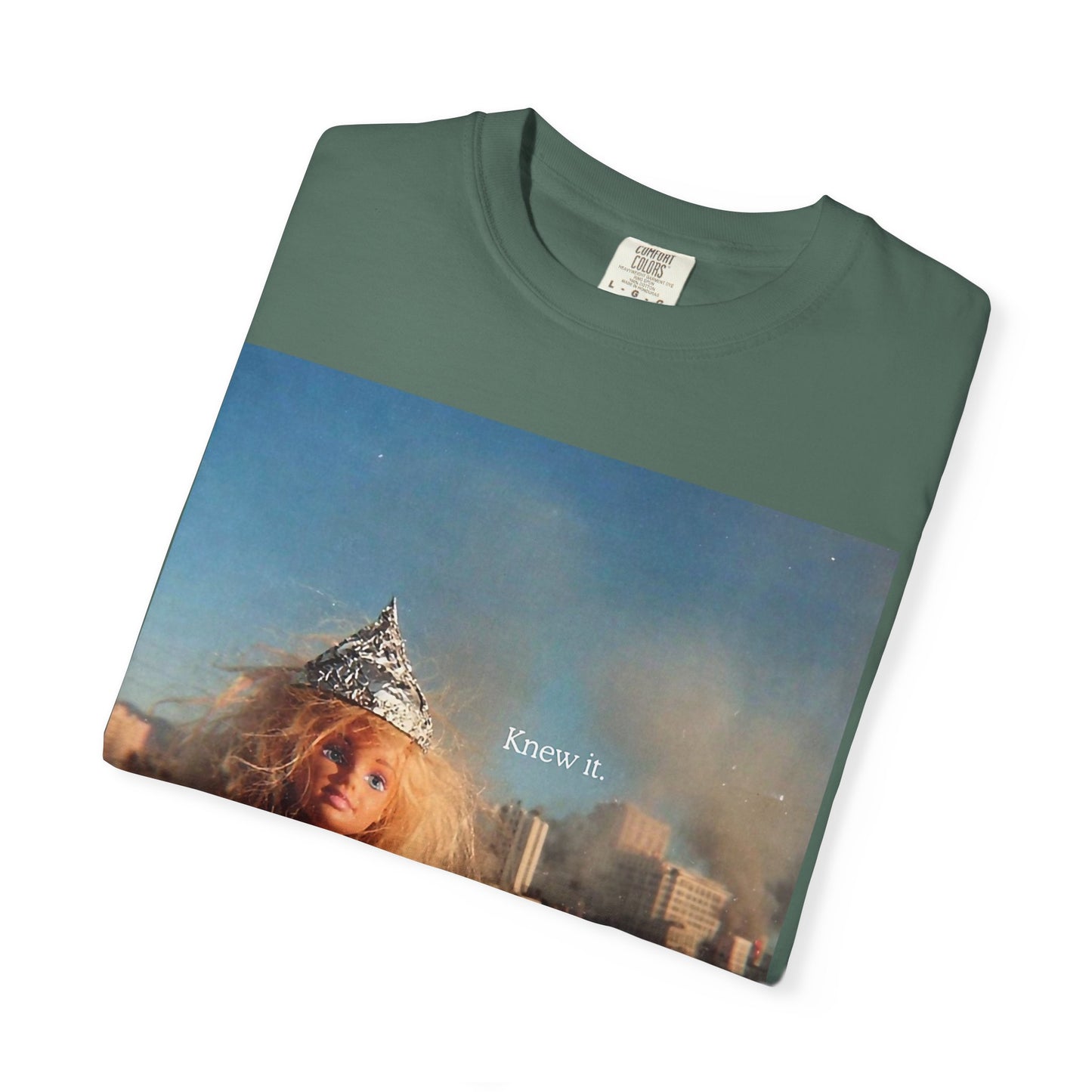 T-Shirt — Retro Barbie City Photo Tee with "Know 6" Text