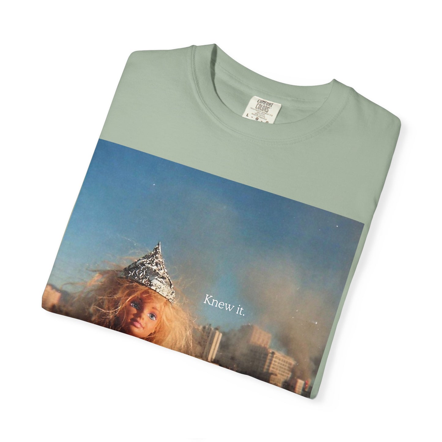 T-Shirt — Retro Barbie City Photo Tee with "Know 6" Text
