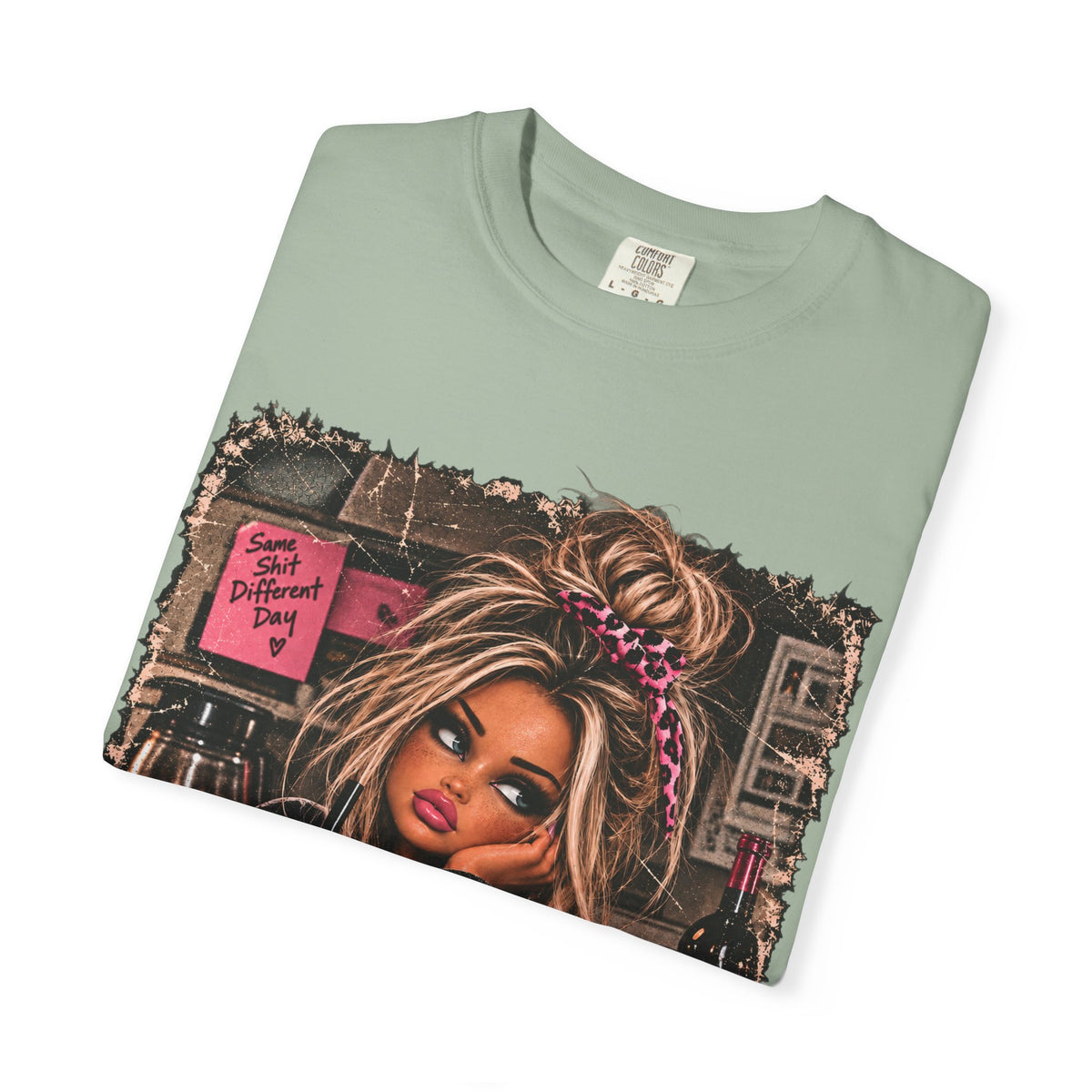 I Could Be Nicer Tee – Moody Girl Coffee Graphic T-Shirt