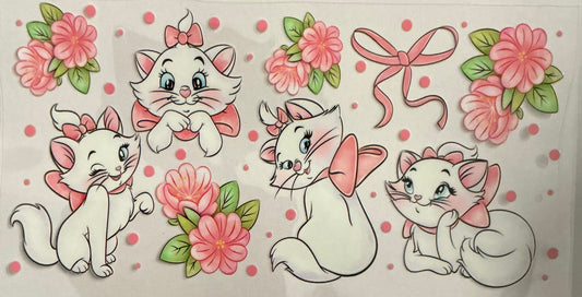 Pink bow cat