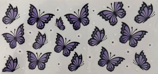Purple butterflies