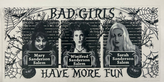 Bad girls have more fun